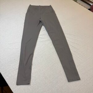 Buff Bunny Gray Pocket Leggings Athletic Workout Athleisure Women Small